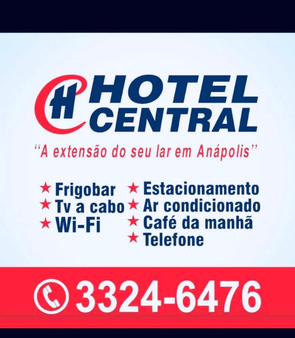 Hotel Central De Anápolis מראה חיצוני תמונה